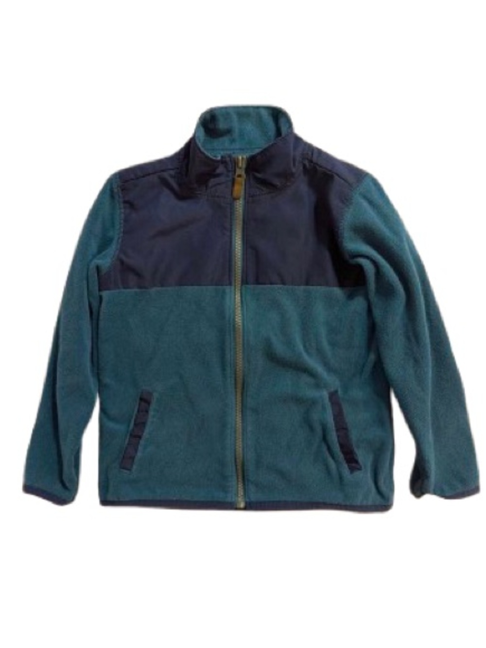 Carters Boys Green Fleece zippered Jacket size 5T